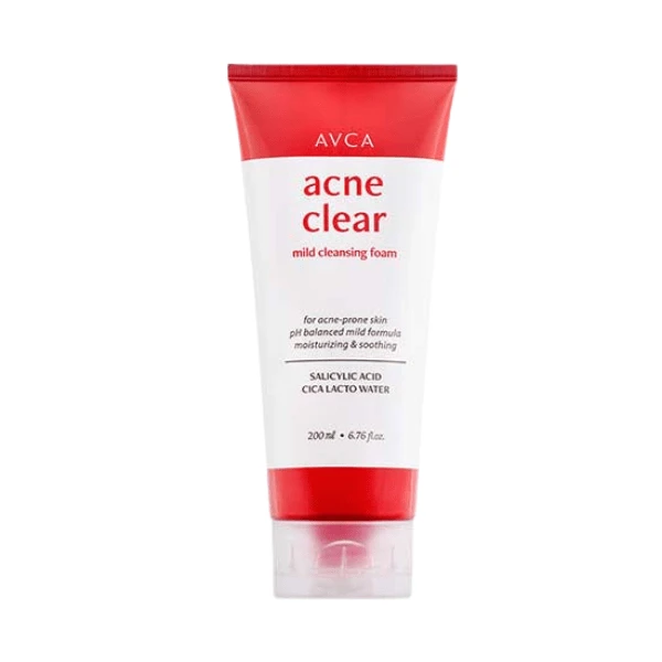 Avca Acne Clear Mild Cleansing Foam 200ml