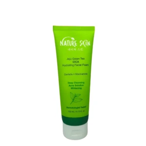 Nature Skin Jeju Green Tea Cica Hydrating Facial Foam